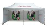 3X6 Folding Outdoor Exhibition Tents , White Color Trade Show Pop Up Tents