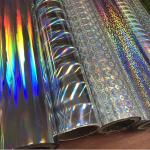Christmas Custom Packaging Decorating Thermal Pattern Holographic Film for PET