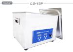 Kitchen Vegetables Bacterias Table Top Ultrasonic Cleaner 15 Liter Sweep