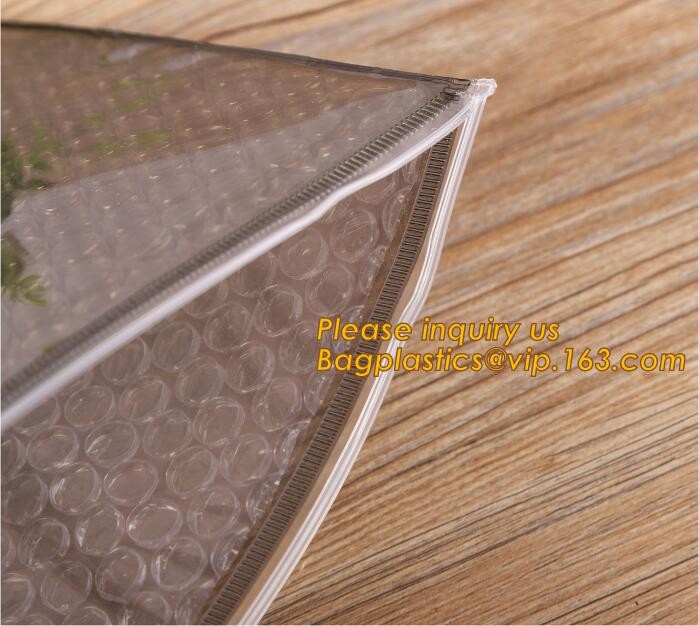 Cosmetic Pink Slider Padded Bag/Silver k Bag With Bubble,Padded Envelopes Cheap Aluminium Foil k Holographic