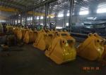 800mm Widthskid Steer Rock Bucket , Excavator Tilt Bucket Multi Function
