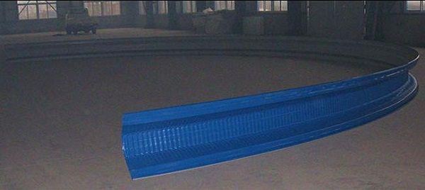 no-beam arch curving roof tile forming machine