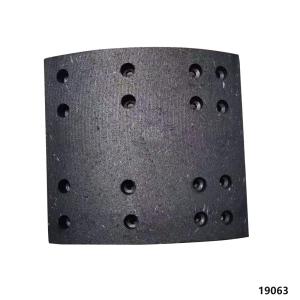 Quality DAF WVA 19063 Truck Brake Linings None Asbesto ISO9001 wholesale