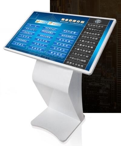 65 Inch Interactive Computer Kiosk LCDtouch Screen Kiosk 500nits