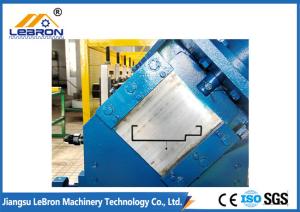 Quality Hydraulic Cut Door Frame Roll Forming Machine , Steel Door Frame Machinery 8-12m/min​ wholesale