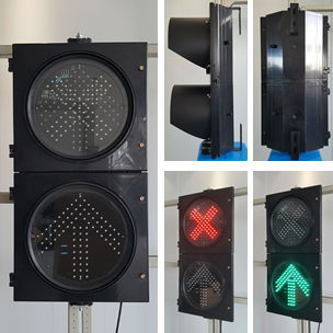 Red Aspect 300MM 2-Aspect Stop And Green Go Road Traffic Light