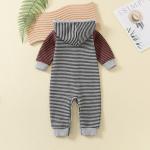 Custom New Kids 100% cotton Long Sleeve Clothing zipper Jumpsuit Baby Romper