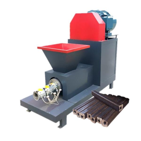 Small Biomass Charcoal Bagasse Wood Coal Sawdust Briquette Extruder Forming