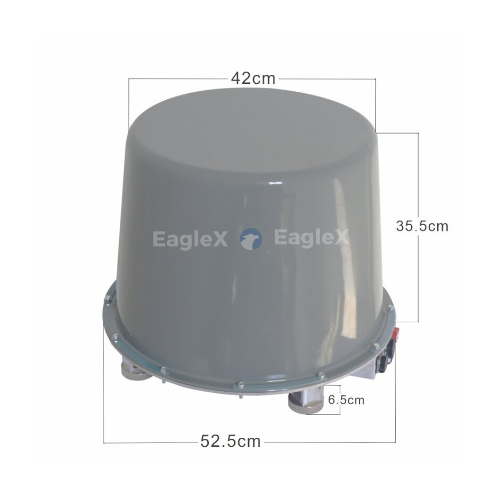 12-Bands 100MHz-1500MHz Vehicle-Mounted Car Use FPV Drone Jammer Countermeasure Equipment with Magnetic base