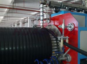 Quality Skrg3000 HDPE Large Diameter Heavy Caliber Extruding Hollow Wall Winding Making Plastic Pipe Machinery wholesale