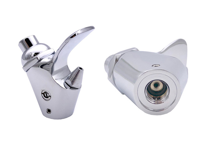 Push Button Control Drinking Fountain Bubbler Faucet , Self Closing Bubbler Faucet