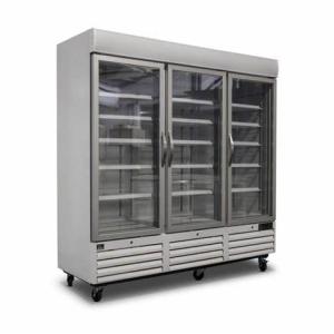 Quality Easy Cleaning Supermarket Display Chiller , Commercial Display Freezer wholesale