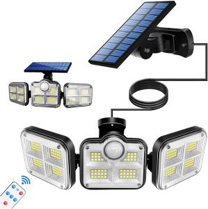Quality 6500K 1.8W Outdoor LED Solar Lamp 270 Wide Angle 3.7V 2400mah wholesale