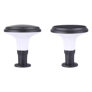 Quality Decorative Pole Solar Powered Led Post Top Lamps Yard 26x26x28cm 5V 4.5W wholesale