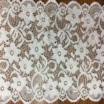 17.5cm wide 2017 New Fashion Lace Border/ underwear cotton lace edge in Ivory