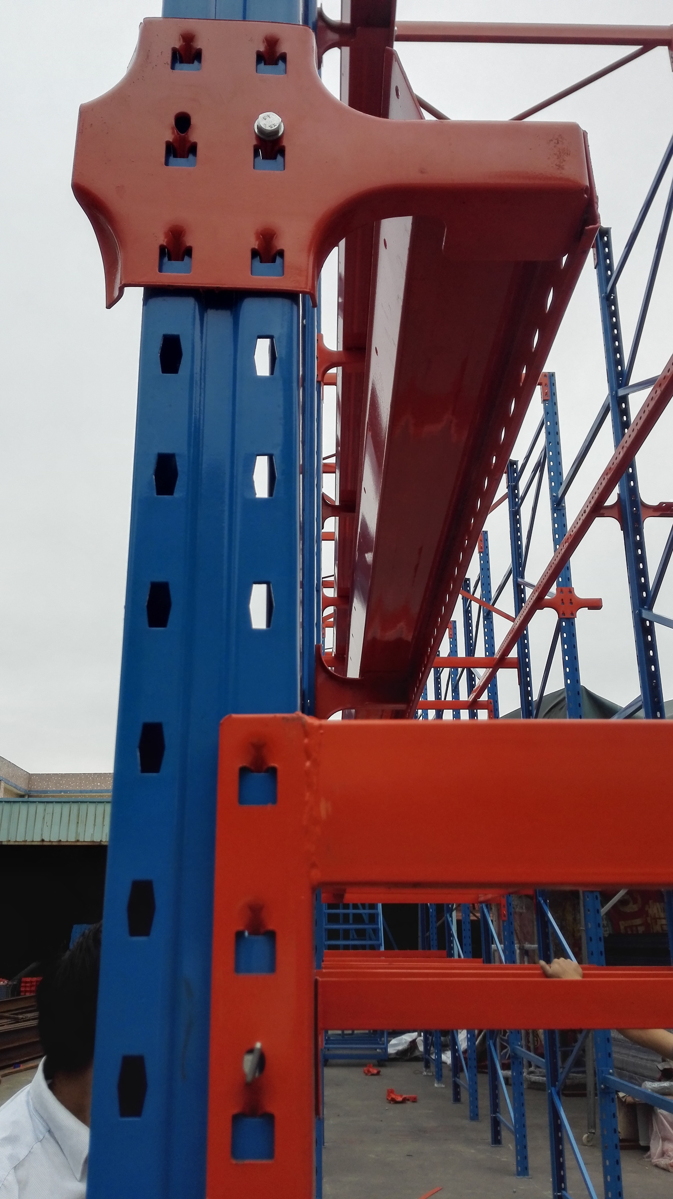 1000-3000kg Per Layer Capacity Warehouse Heavy Duty Power Pallet Rack