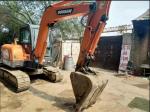4 Cylinders 6 Ton Mini Used Doosan Excavator DH60-7 With Low Working Hours
