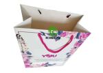 Various Flower Gift Shopping Bags , Popular Design Shop Supplies Paper Bags