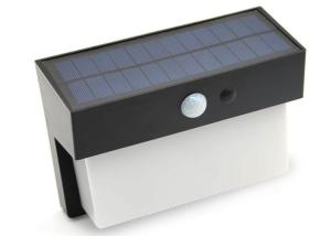 Quality 400LM Human Sensor Solar Panel Wall Light Gate Door Lamp wholesale