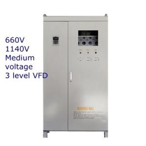 Quality 660V 1140V Medium Voltage Frequency Converter VFD Three Level Inverter wholesale