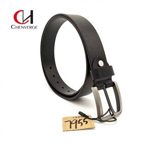 Quality Brown Multiscene Genuine Full Grain Leather Belt Wear Resistant Durable wholesale