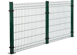 Quality 1.83m High Poeder Coated Welded Security Fencing With Square Post 80X80mm wholesale