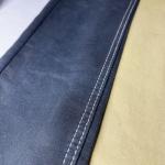 300Gsm RFD Dark Brown Denim Fabric Light Blue Jeans Fabric Cotton Poly