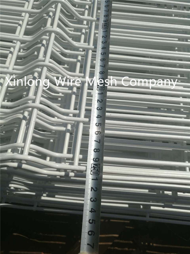 Steel Welded Curved 3D Wire Mesh Fence Galvanized For School Ground