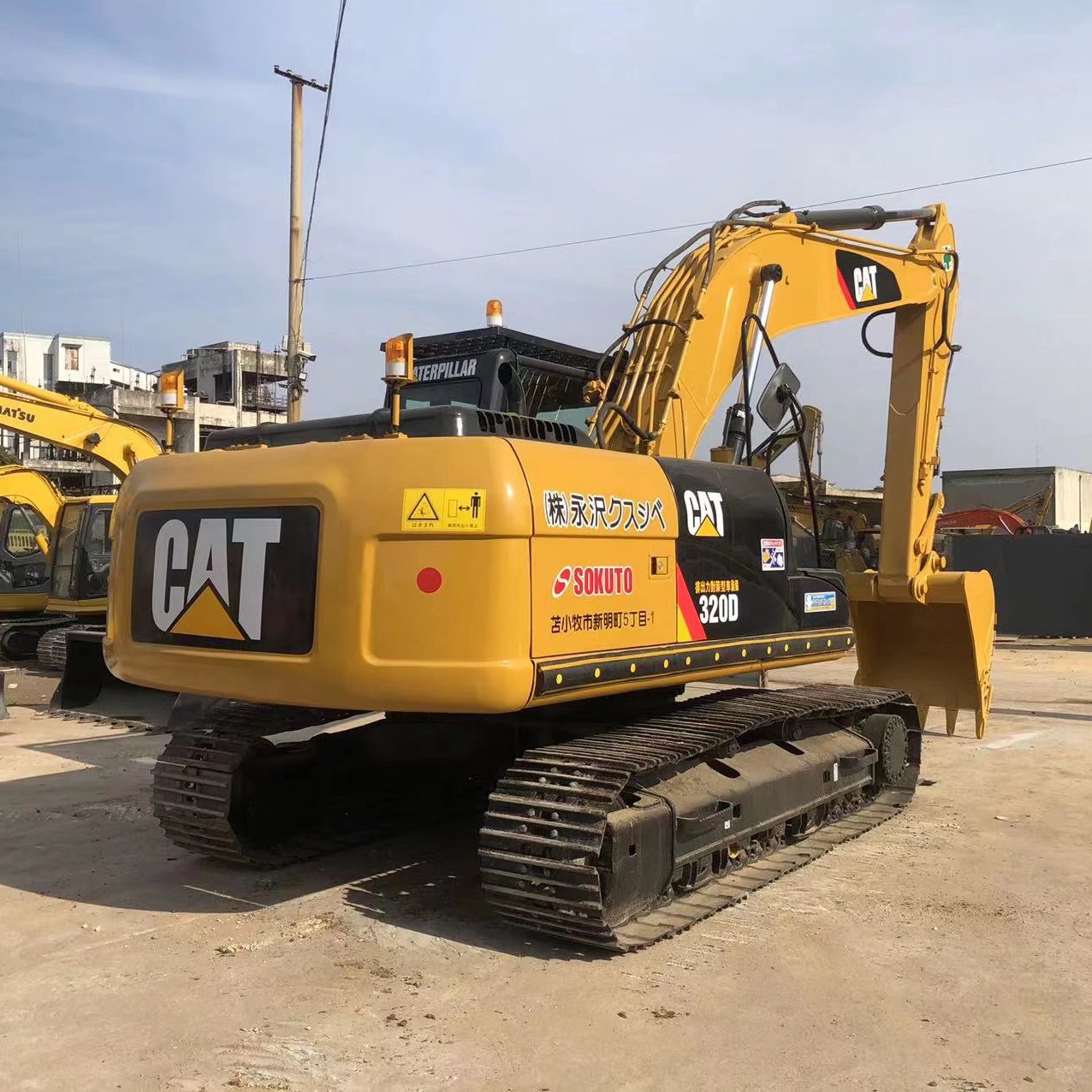 Cat 330D Excavator with Crawler Chain Second Hand Caterpillar Excavator at Affordable
