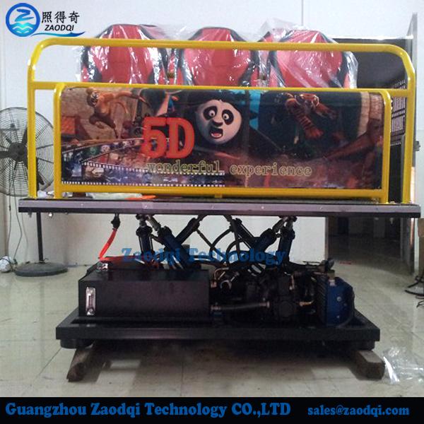 5D Cinema Including The Outside Cabin Hydraulic Dynamic system