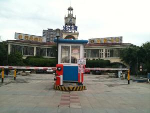Quality Outdoor Park Aluminum Alloy Security Guard Booths , Noise Protection wholesale