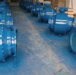 Anti Static Three Piece Fire Safe Trunnion Ball Valve