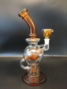 Quality Lookah Glass Smoking Water Pipes DAB Rig Recycler wholesale