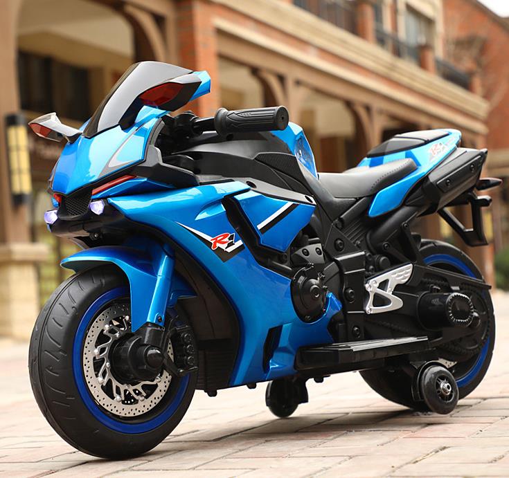 Early Education Children's Toys Ride On Off-Road Motorcycle Car USB and MP3 Supported