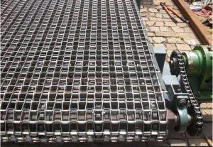 Quality Stainless Steel Network Rod Conveyor Belt , Cold Resistant Conveyor Belt Custom Made wholesale