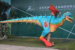 Long 4m Handmade Electric Realistic Dinosaur Costume Display Commercial Square