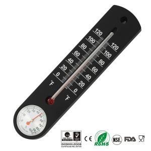 Quality Wall Mounted Style Mingle Thermometer Accurate Displays In ℃ / ℉ Switchable wholesale