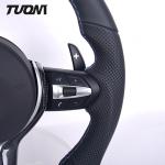 M2 M3 M4 Bmw Smooth Perforated Leather Steering Wheel Flat Bottom