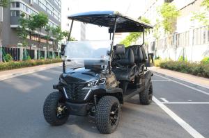 Quality Premium Seat McPherson Independent Suspension 4+2 Six-Seater Golf Cart Off-Road Tires wholesale