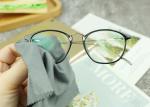 Super Soft Microfiber Glass Cleaning Cloth With Zigzag Edge For Lens