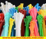 4 Inch Color Plastic Cable Ties 2.5x100mm, Premium Nylon 66 Zip Tie Strap with