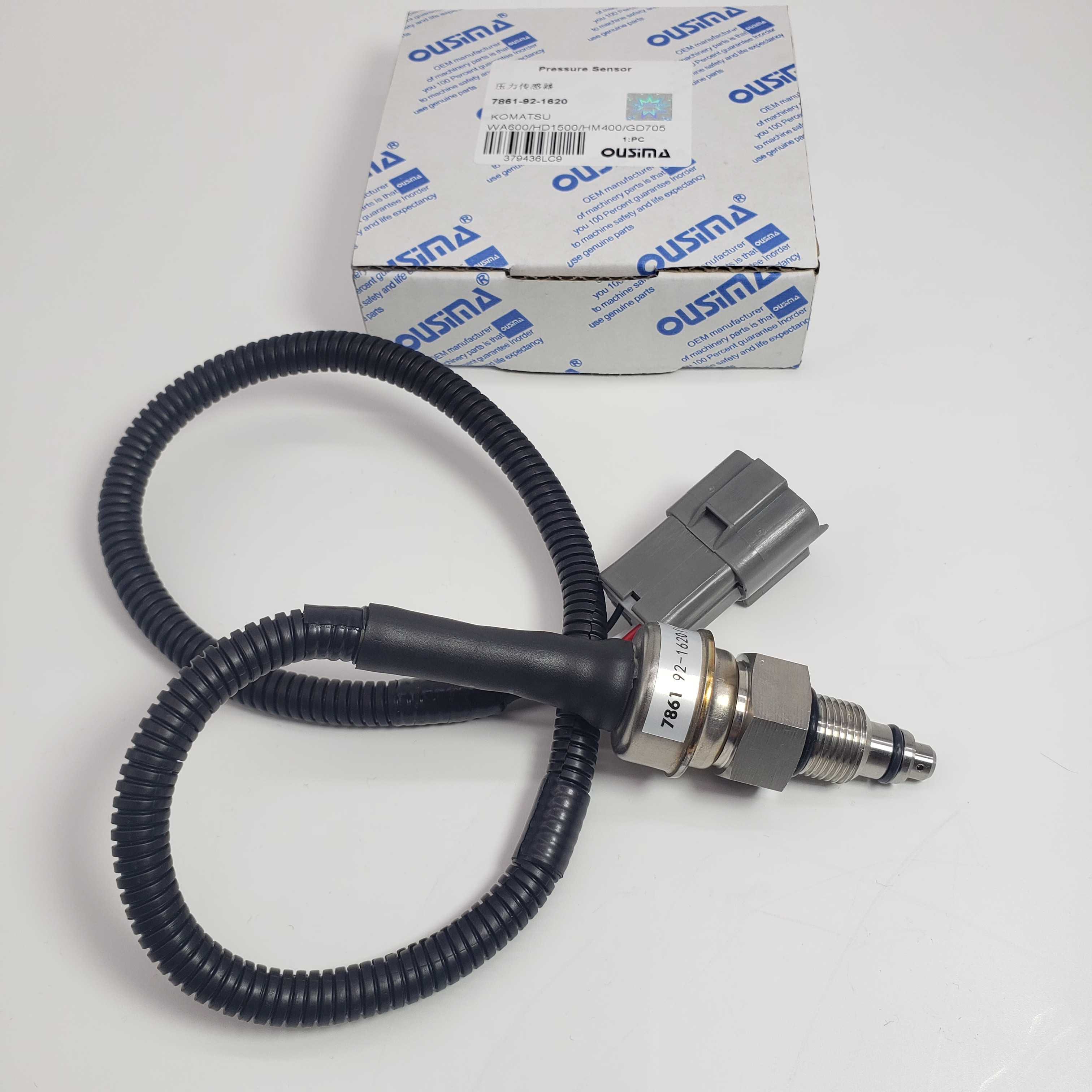 7861-92-1620 Pressure Sensor For Komatsu WA600 HD1500 HM400 GD705