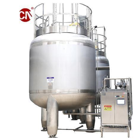 Stainless Steel Mobile Tank for Aseptic Hand Wash Liquid Milk Water Storage