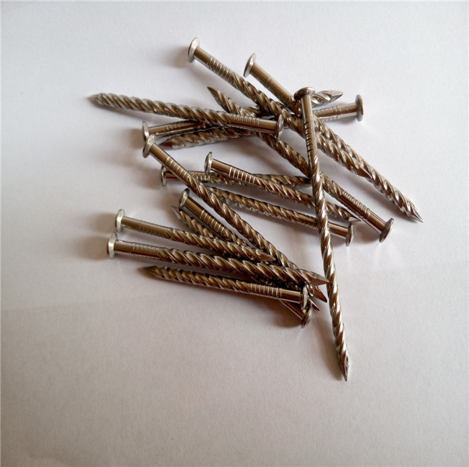 2.8 X 50MM A2 Timerdeck Wood Screw Shank Nails Corrosion Resistant