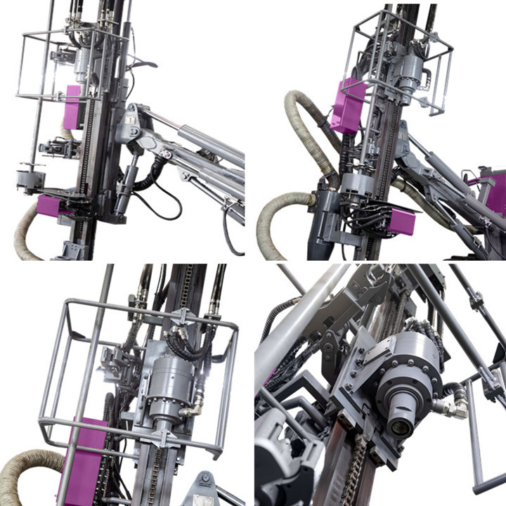 Rotary Drilling Rig for Mining Integrated Hydraulic DTH Drilling Equipment 90-138mm Drilling Diameter
