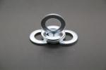 Metal M5 Plain Steel Flat Washers , Large Stainless Steel Washers For Toys