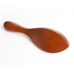 Wood Boar Bristle 360 Curved Custom Logo Medium Hard Wave Brush For Men Abeis