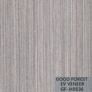 Quality Fancy Recomposed Oak Wood Veneer Silver Pear Vertical Grain Customized wholesale