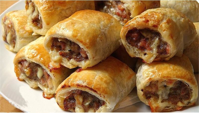 Frozen Semi Finished Chinese Meat Pie Production Line Meat Pie Making Equipment