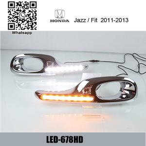 Quality Honda Jazz Fit 2011-2012 DRL LED Daytime Running Light front light for car wholesale